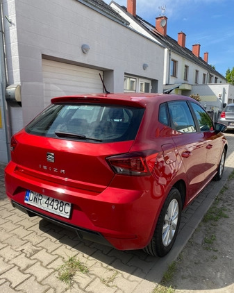 Seat Ibiza cena 44800 przebieg: 52500, rok produkcji 2017 z Ożarów Mazowiecki małe 79